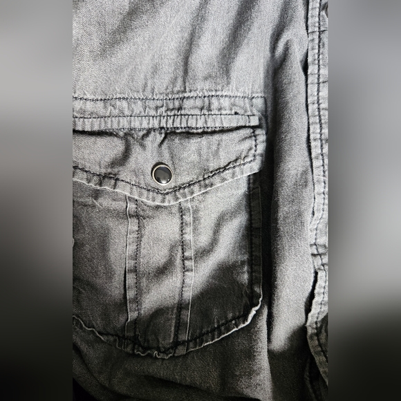 Chalc Men's Button Down Long Sleeve Medium - Picture 13 of 14